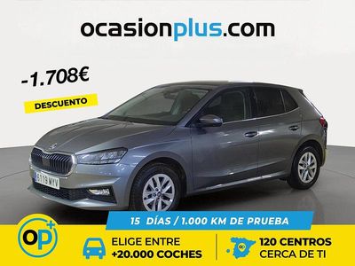 Usado Skoda Fabia Selection 95 CV (69 kW) 2025 Gris Berlina