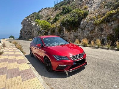 Rojo Usado 2020 Seat Leon ST FR Familiar | 16.900 € (Precio justo)