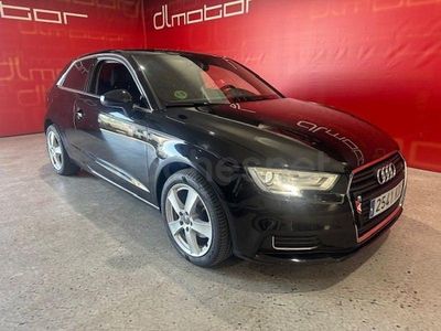 Usado Audi A3 116 CV (85 kW) 2017 Negro Berlina