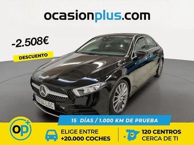 Usado Mercedes A180 136 CV (100 kW) 2020 Negro Berlina