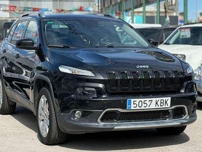 Negro Usado 2017 Jeep Cherokee Limited SUV | 13.650 € (Precio justo)