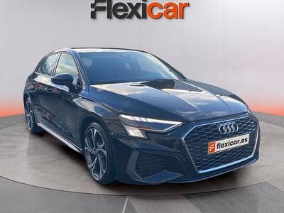 Usado Audi A3 S-Line 150 CV (110 kW) 2023 Negro Berlina