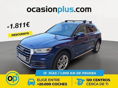 Usado Audi Q5 Design 190 CV (139 kW) 2017 Azul SUV