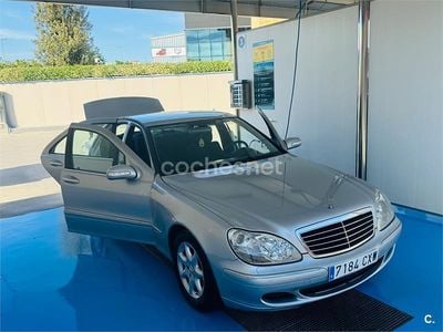 Usado Mercedes S320 204 CV (150 kW) 2004 Gris / plata Berlina