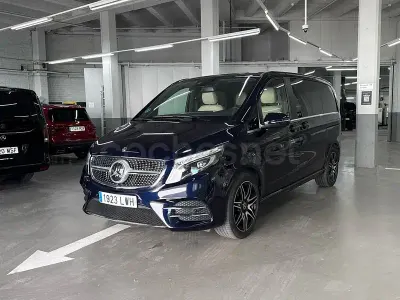 Brugt Mercedes V220 Avantgarde 163 HK (119 kW) 2022 Blå MPV