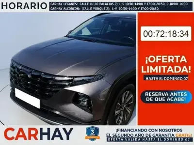 Usado Hyundai Tucson 230 CV (169 kW) 2021 Gris SUV