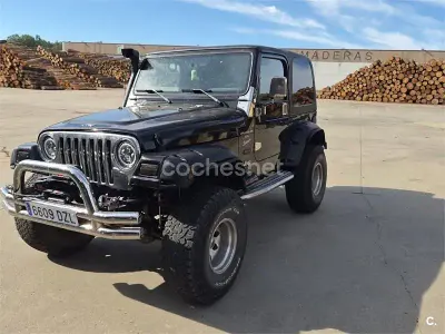 Usado Jeep Wrangler 177 CV (130 kW) 2001 Negro SUV