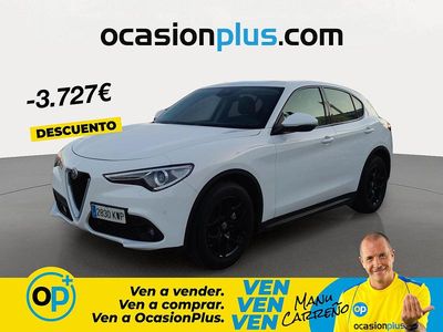 Usado Alfa Romeo Stelvio Executive 160 CV (117 kW) 2019 Blanco SUV