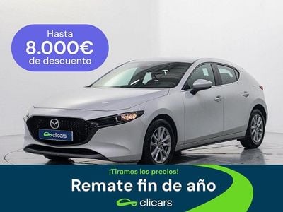 Blanco Usado 2025 Mazda 3 Prime-Line Berlina | 23.390 € (Precio justo)