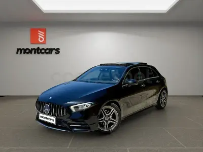 Usado Mercedes A200 163 CV (119 kW) 2019 Negro Berlina