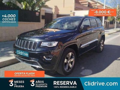 Usado Jeep Grand Cherokee Overland 250 CV (183 kW) 2014 Negro SUV