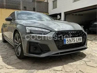 Usado Audi A5 Sportback 190 CV (139 kW) 2020 Gris / plata Utilitario