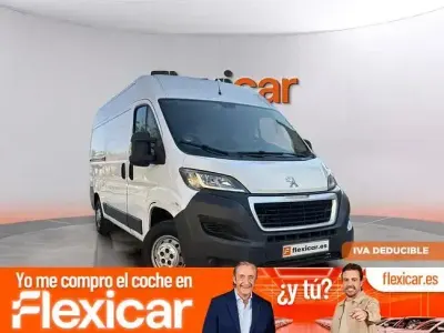 Usado Peugeot Boxer 110 CV (80 kW) 2018 Blanco Van