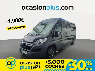Käytetty Citroën Jumper 131 HP (96 kW) 2019 Musta Tila-auto