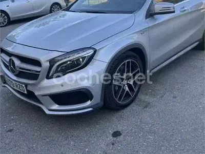 Usado Mercedes GLA45 AMG AMG 360 CV (264 kW) 2014 Gris / plata SUV
