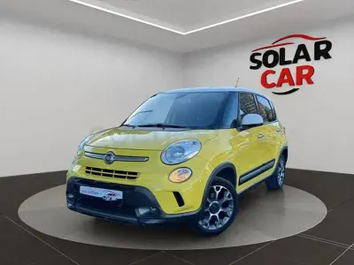Usado Fiat 500L Trekking 85 CV (62 kW) 2014 Amarillo Monovolumen