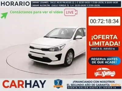 Usado Kia Rio 100 CV (73 kW) 2022 Blanco Berlina