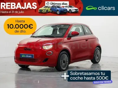 Usado Fiat 500 Red 70 CV (51 kW) 2021 Rojo Berlina