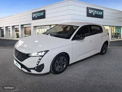 Usado Peugeot 308 Active 130 CV (95 kW) 2022 Blanco Berlina