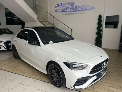 Usado Mercedes C220 200 CV (147 kW) 2022 Blanco Berlina