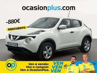 Usado Nissan Juke Visia 94 CV (69 kW) 2017 Blanco SUV