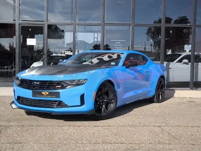 Usado Chevrolet Camaro 405 CV (297 kW) 2015 Azul Coupe