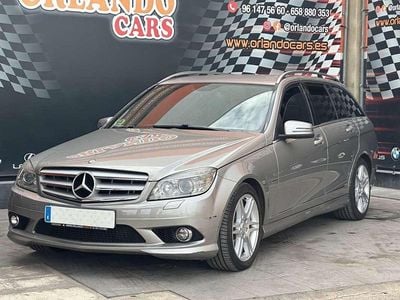 Usado Mercedes C220 Edition 170 CV (125 kW) 2009 Gris / plata Familiar