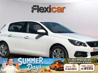 Usado Peugeot 308 Access 110 CV (80 kW) 2020 Blanco Berlina