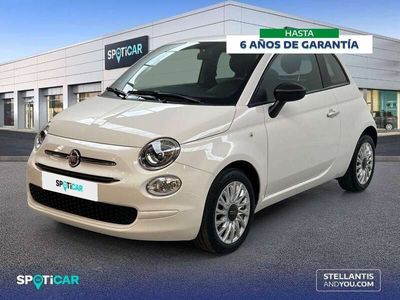 usado Fiat 500 1 0 Hybrid 51kw 70 Cv Cult Blanco