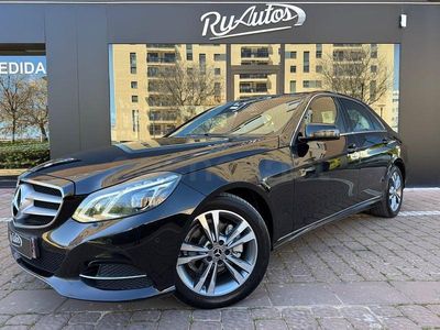 Occasion Mercedes E220 Avantgarde 170 PK (125 kW) 2015 Zwart Sedan