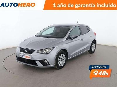 Usado Seat Ibiza Style Plus 80 CV (58 kW) 2019 Gris Utilitario