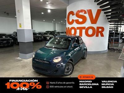 Usado Fiat 500e Icon 86 kW (118 CV) 2022 Azul Utilitario