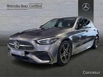 Usado Mercedes C220 200 CV (147 kW) 2025 Gris Familiar
