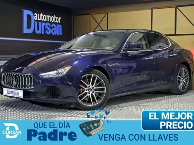 Brugt Maserati Ghibli 415 HK (305 kW) 2014 Blå Coupe