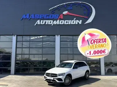 Usado Mercedes GLC220 AMG 194 CV (142 kW) 2021 Blanco SUV