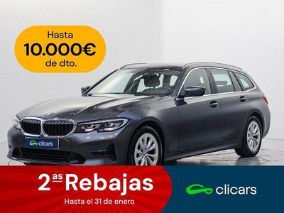 Gris Usado 2021 BMW 318 Familiar | 26.990 € (Un poco caro)