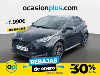Negro Usado 2022 Toyota Yaris Hybrid Sport Berlina | 21.890 € (Un poco caro)