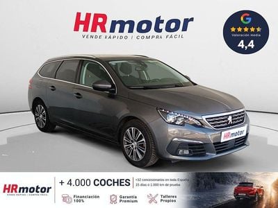 Usado Peugeot 308 Allure 131 CV (96 kW) 2021 Gris Familiar