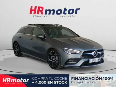 Usado Mercedes CLA35 AMG AMG 306 CV (225 kW) 2021 Gris Familiar