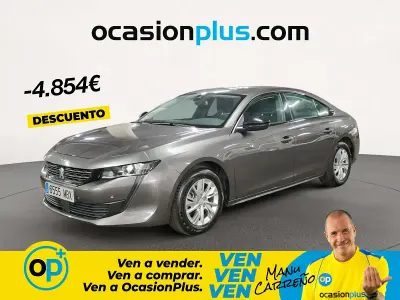 Usado Peugeot 508 Active 131 CV (96 kW) 2022 Gris Berlina