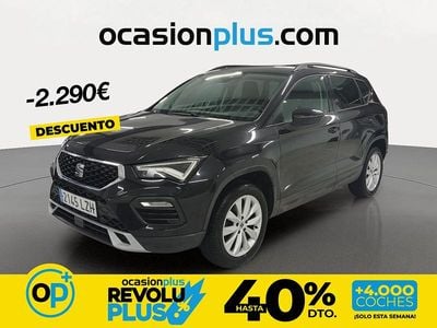 Usado Seat Ateca Style 150 CV (110 kW) 2022 Negro SUV