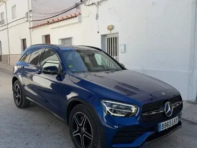 Brugt Mercedes GLC220 194 HK (142 kW) 2021 Blå SUV