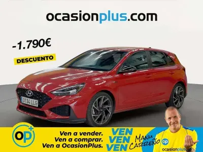 Usado Hyundai i30 N Line 160 CV (117 kW) 2020 Rojo Utilitario