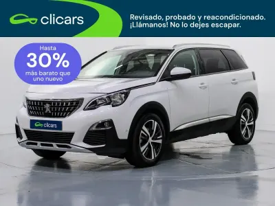 Usado Peugeot 5008 Allure 130 CV (95 kW) 2020 Blanco SUV