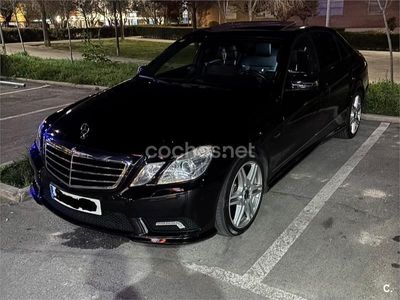 Usado Mercedes E250 Avantgarde 204 CV (150 kW) 2011 Negro Berlina