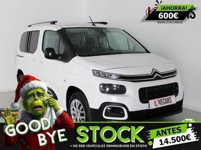 Blanco Usado 2022 Citroën Berlingo Feel Monovolumen | 13.900 € (Precio justo)