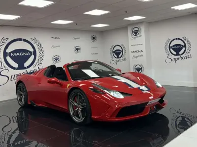 Usado Ferrari 458 2015 Rojo Descapotable