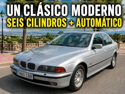 Usado BMW 523 Comfort Edition 170 CV (125 kW) 1998 Gris / plata Berlina