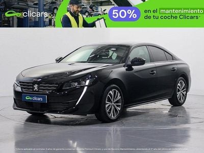 Usado Peugeot 508 Allure 130 CV (95 kW) 2022 Negro Berlina