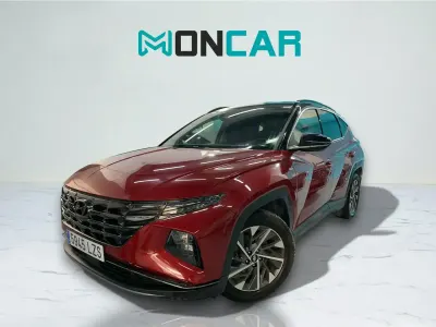 Usado Hyundai Tucson 136 CV (100 kW) 2022 Granate SUV